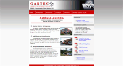 Desktop Screenshot of gastecsc.com.br